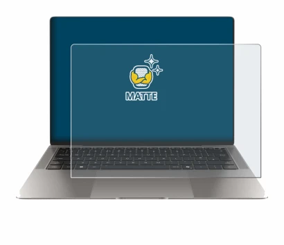 Abbildung des Geräts Honor MagicBook Art 14 mit einer Vielzahl des Displayschutzes.