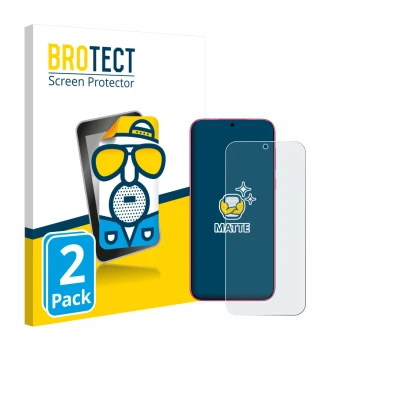 Vorderseite einer Produktverpackung mit dem Markenlogo BROTECT. Daneben ist das Gerät Huawei Pura 80 mit dem zugehörigen Displ