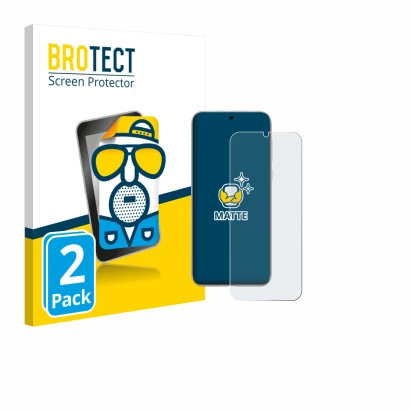 Vorderseite einer Produktverpackung mit dem Markenlogo BROTECT. Daneben ist das Gerät Huawei Pura 80 Ultra mit dem zugehörigen