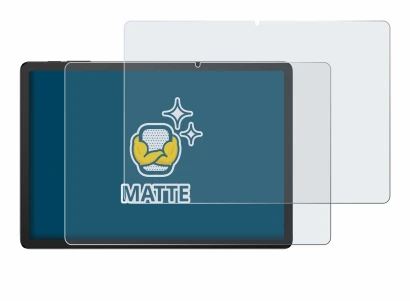 Abbildung des Geräts Doogee Tab G6 Plus mit einer Vielzahl des Displayschutzes.