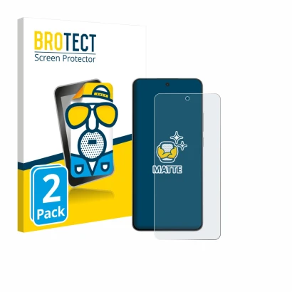 Vorderseite einer Produktverpackung mit dem Markenlogo BROTECT. Daneben ist das Gerät OnePlus Nord CE 5 mit dem zugehörigen Di