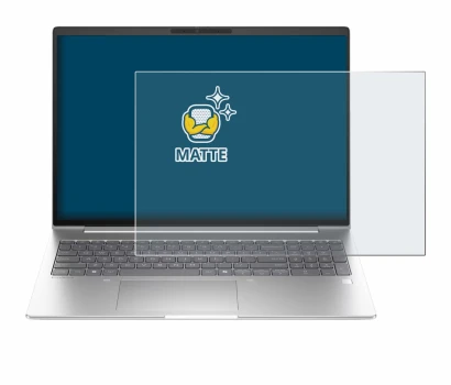 Abbildung des Geräts HP EliteBook 6 G1i 16 mit einer Vielzahl des Displayschutzes.