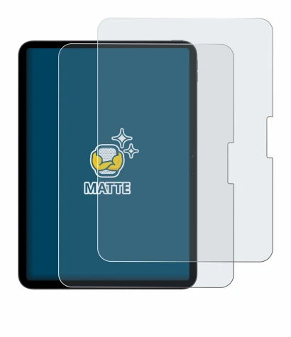 Abbildung des Geräts Apple iPad Pro 11" 2025 mit einer Vielzahl des Displayschutzes.