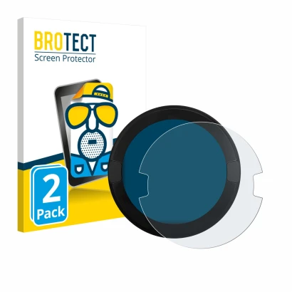 Vorderseite einer Produktverpackung mit dem Markenlogo BROTECT. Daneben ist das Gerät OOONO P-DISC NO2 mit dem zugehörigen Dis