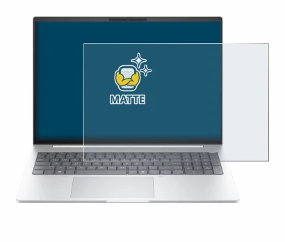 Abbildung des Geräts HP EliteBook 8 G1i 16" mit einer Vielzahl des Displayschutzes.