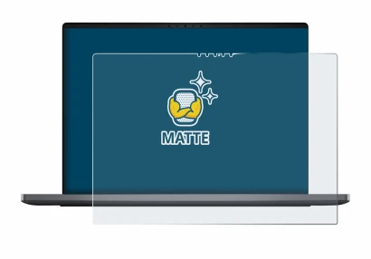 Abbildung des Geräts Dell XPS 14 DA14260 mit einer Vielzahl des Displayschutzes.