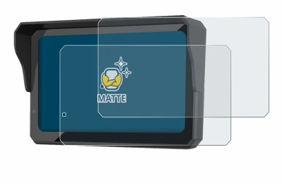 Abbildung des Geräts Carpuride W602S Pro mit einer Vielzahl des Displayschutzes.