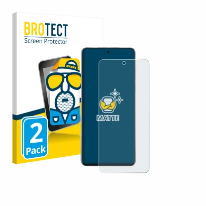 Vorderseite einer Produktverpackung mit dem Markenlogo BROTECT. Daneben ist das Gerät Oppo Find X8s+ mit dem zugehörigen Displ