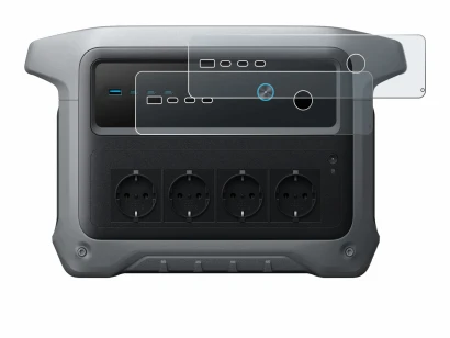 Abbildung des Geräts Anker SOLIX C1000 Gen 2 mit einer Vielzahl des Displayschutzes.