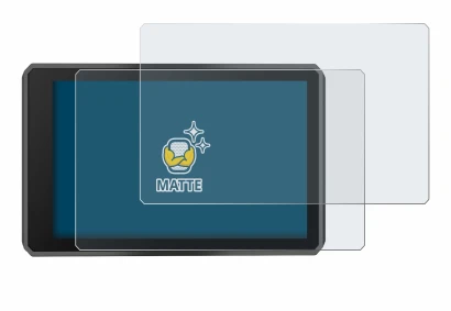 Abbildung des Geräts Garmin zumo XT3 4.7" mit einer Vielzahl des Displayschutzes.