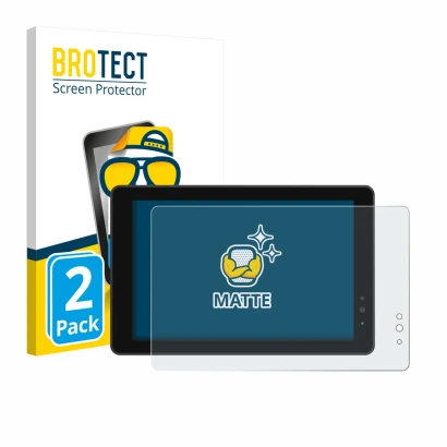 Vorderseite einer Produktverpackung mit dem Markenlogo BROTECT. Daneben ist das Gerät Lilliput 719/T 7" mit dem zugehörigen Di