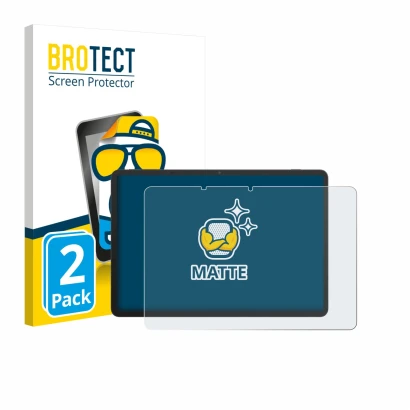 Vorderseite einer Produktverpackung mit dem Markenlogo BROTECT. Daneben ist das Gerät TCL NxtPaper 11 Plus mit dem zugehörigen