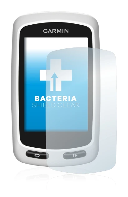 Abbildung des Geräts Garmin Edge Touring Plus mit einer Vielzahl des Displayschutzes.