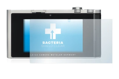 Abbildung des Geräts Leica T (Typ 701) mit einer Vielzahl des Displayschutzes.