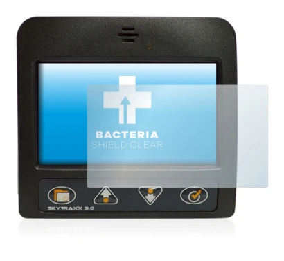 Abbildung des Geräts Skytraxx 3.0 Vario mit einer Vielzahl des Displayschutzes.