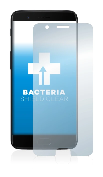 Abbildung des Geräts OnePlus 5 mit einer Vielzahl des Displayschutzes.