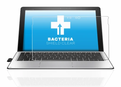 Abbildung des Geräts HP Elite x2 1012 G2 mit einer Vielzahl des Displayschutzes.