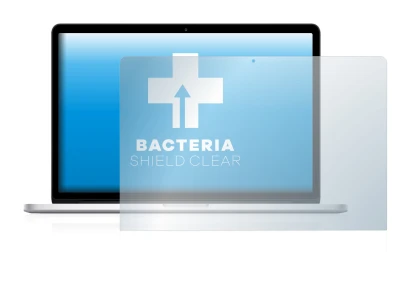 Abbildung des Geräts Apple MacBook Pro 15" 2017 mit einer Vielzahl des Displayschutzes.