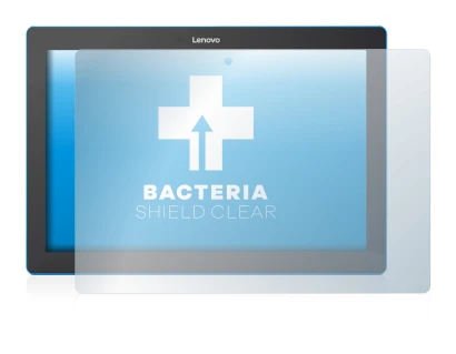Abbildung des Geräts Lenovo Tab 10 TB-X103F mit einer Vielzahl des Displayschutzes.