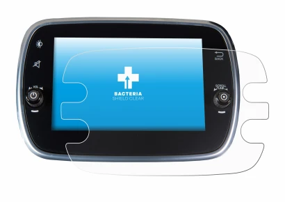 Abbildung des Geräts Fiat 500X 2016-2019 Uconnet 7" mit einer Vielzahl des Displayschutzes.