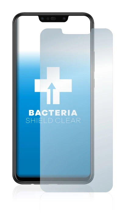 Abbildung des Geräts Huawei P smart Plus 2018 mit einer Vielzahl des Displayschutzes.