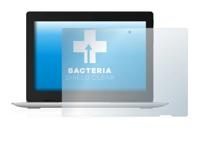 Abbildung des Geräts Lenovo IdeaPad D330 mit einer Vielzahl des Displayschutzes.