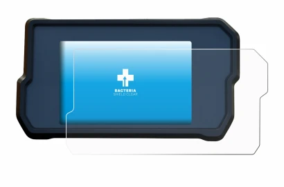 Abbildung des Geräts KTM 390 Duke 2017 mit einer Vielzahl des Displayschutzes.