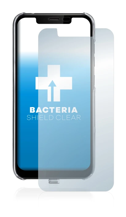 Abbildung des Geräts Gigaset GS195LS mit einer Vielzahl des Displayschutzes.