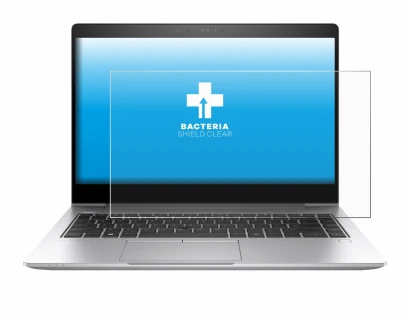 Abbildung des Geräts HP EliteBook 840 G6 mit einer Vielzahl des Displayschutzes.