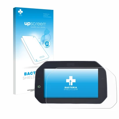 Vorderseite einer Produktverpackung mit dem Markenlogo upscreen. Daneben ist das Gerät BMW R1200GS LC 2013-2019 Connectivity T