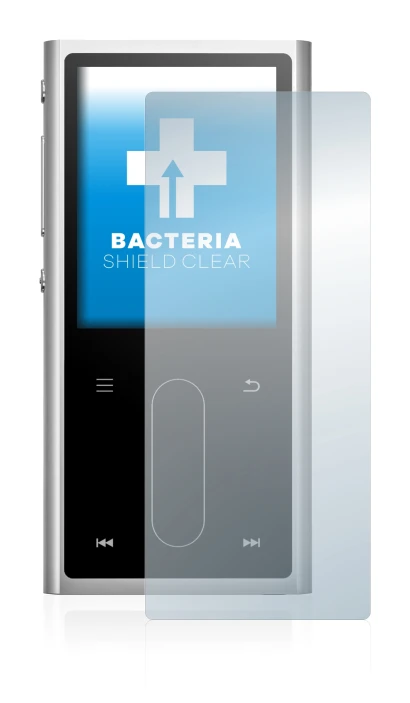 Abbildung des Geräts FiiO M3K mit einer Vielzahl des Displayschutzes.