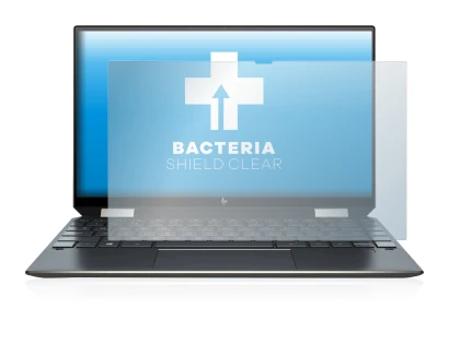 Abbildung des Geräts HP Spectre x360 13-aw0000ns mit einer Vielzahl des Displayschutzes.