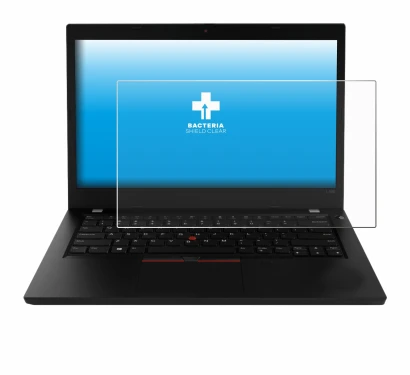 Abbildung des Geräts Lenovo ThinkPad L490 mit einer Vielzahl des Displayschutzes.