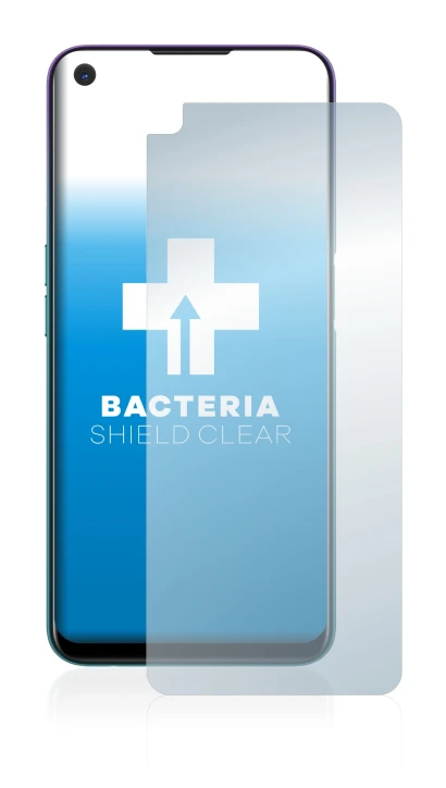 Abbildung des Geräts Oppo A72 mit einer Vielzahl des Displayschutzes.