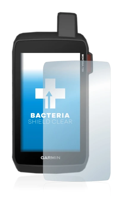 Abbildung des Geräts Garmin Montana 750i mit einer Vielzahl des Displayschutzes.