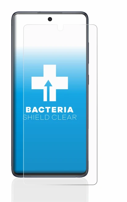 Abbildung des Geräts Samsung Galaxy S20 FE mit einer Vielzahl des Displayschutzes.