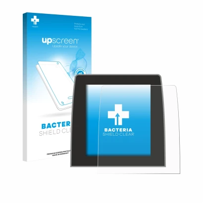 Vorderseite einer Produktverpackung mit dem Markenlogo upscreen. Daneben ist das Gerät Renault Captur 2 2020 Easy Link 9.3" mi