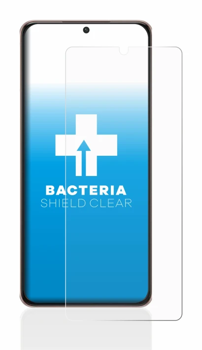 Abbildung des Geräts Samsung Galaxy S21 Ultra 5G mit einer Vielzahl des Displayschutzes.