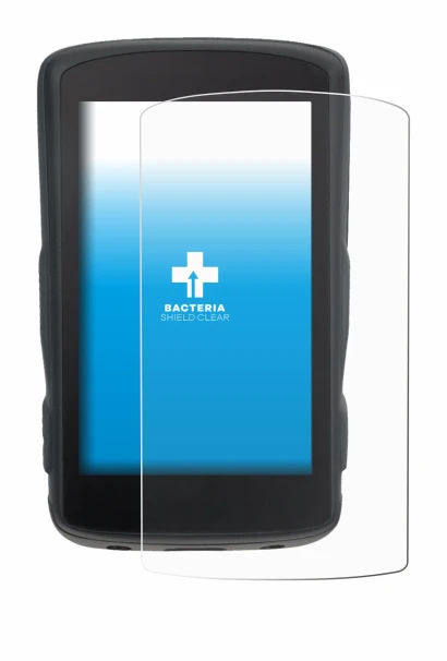 Abbildung des Geräts Hammerhead Karoo 2 mit einer Vielzahl des Displayschutzes.