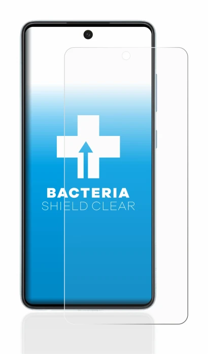 Abbildung des Geräts Samsung Galaxy A52 5G mit einer Vielzahl des Displayschutzes.