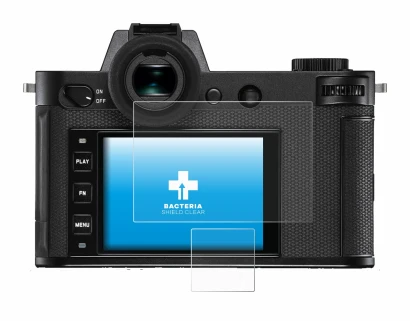 Abbildung des Geräts Leica SL2-S mit einer Vielzahl des Displayschutzes.