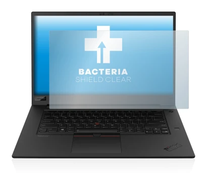 Abbildung des Geräts Lenovo ThinkPad P1 Gen 3 mit einer Vielzahl des Displayschutzes.