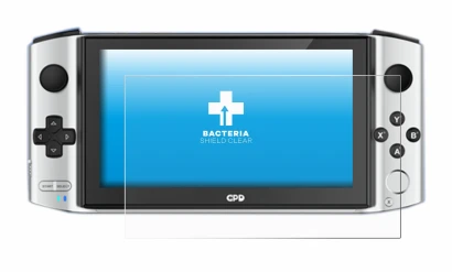 Abbildung des Geräts GPD Win 3 mit einer Vielzahl des Displayschutzes.