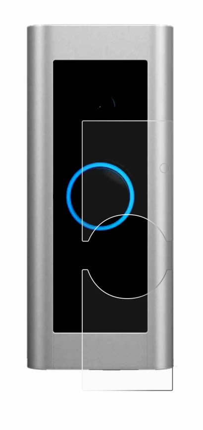 Abbildung des Geräts Ring Video Doorbell Pro 2 mit einer Vielzahl des Displayschutzes.