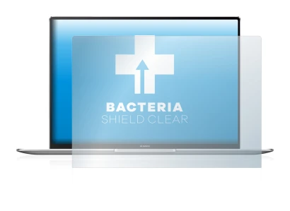 Abbildung des Geräts Huawei MateBook X Pro 2021 mit einer Vielzahl des Displayschutzes.