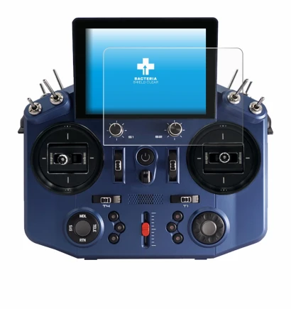 Abbildung des Geräts FrSky Tandem X20S mit einer Vielzahl des Displayschutzes.