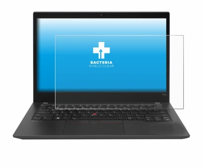 Abbildung des Geräts Lenovo ThinkPad T14s Gen 2 mit einer Vielzahl des Displayschutzes.