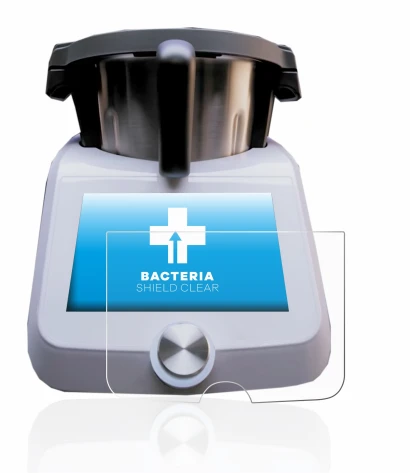 Abbildung des Geräts SilverCrest Monsieur Cuisine Smart mit einer Vielzahl des Displayschutzes.