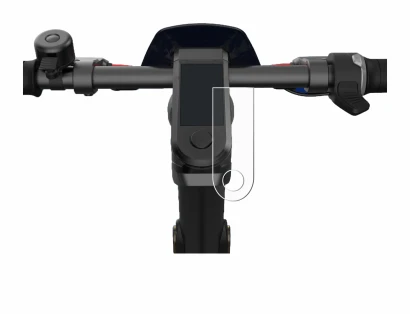 Abbildung des Geräts NIU KQi3 Pro mit einer Vielzahl des Displayschutzes.