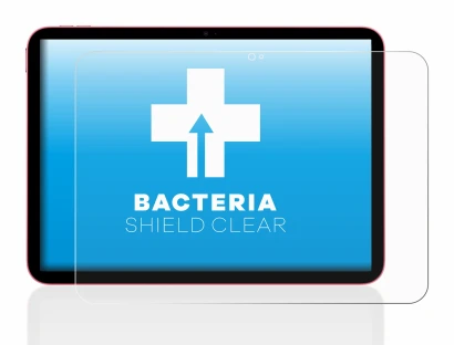 Abbildung des Geräts Apple iPad 10.9" WiFi 2022 (10. Gen.) mit einer Vielzahl des Displayschutzes.